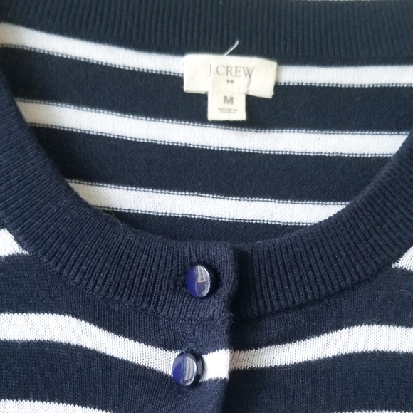J. Crew Striped Cardigan - Picture 4 of 5